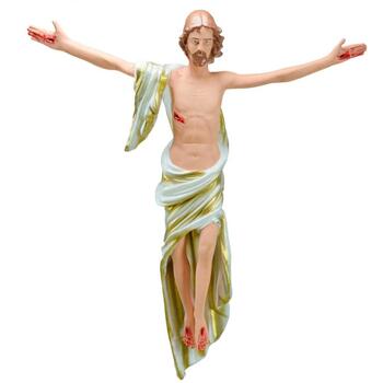 Imagem Cristo Ressuscitado 42 Cm Inquebrvel 