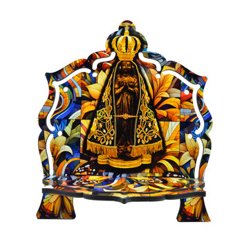 Porta Biblia N.sra Aparecida (A-26 cm x L-26 cm)